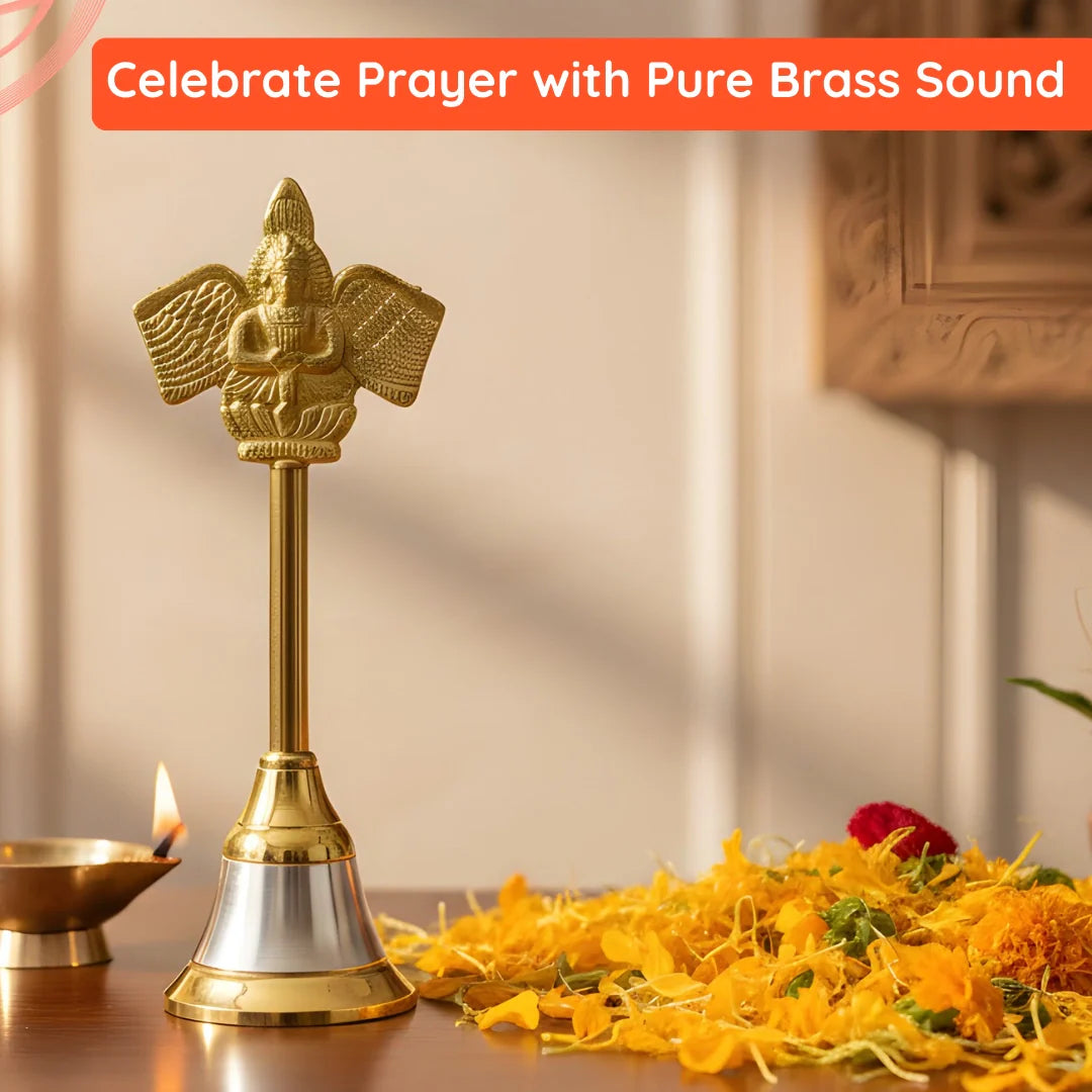 Pooja Hand Bells IMAGE 