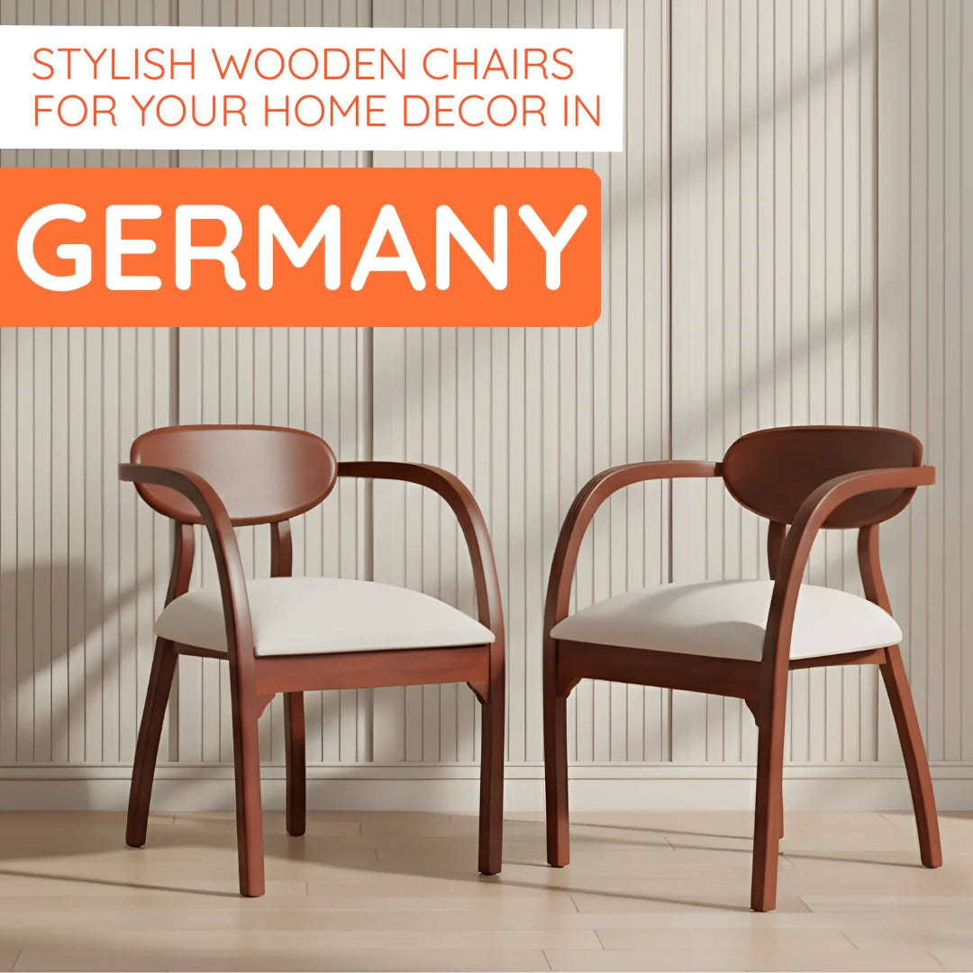wooden chairs in Germany