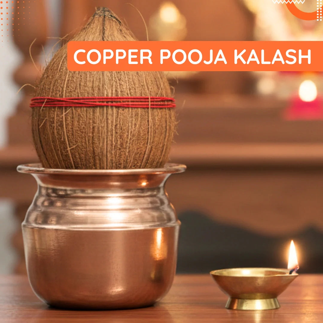 Copper Pooja Kalash IMAGE 