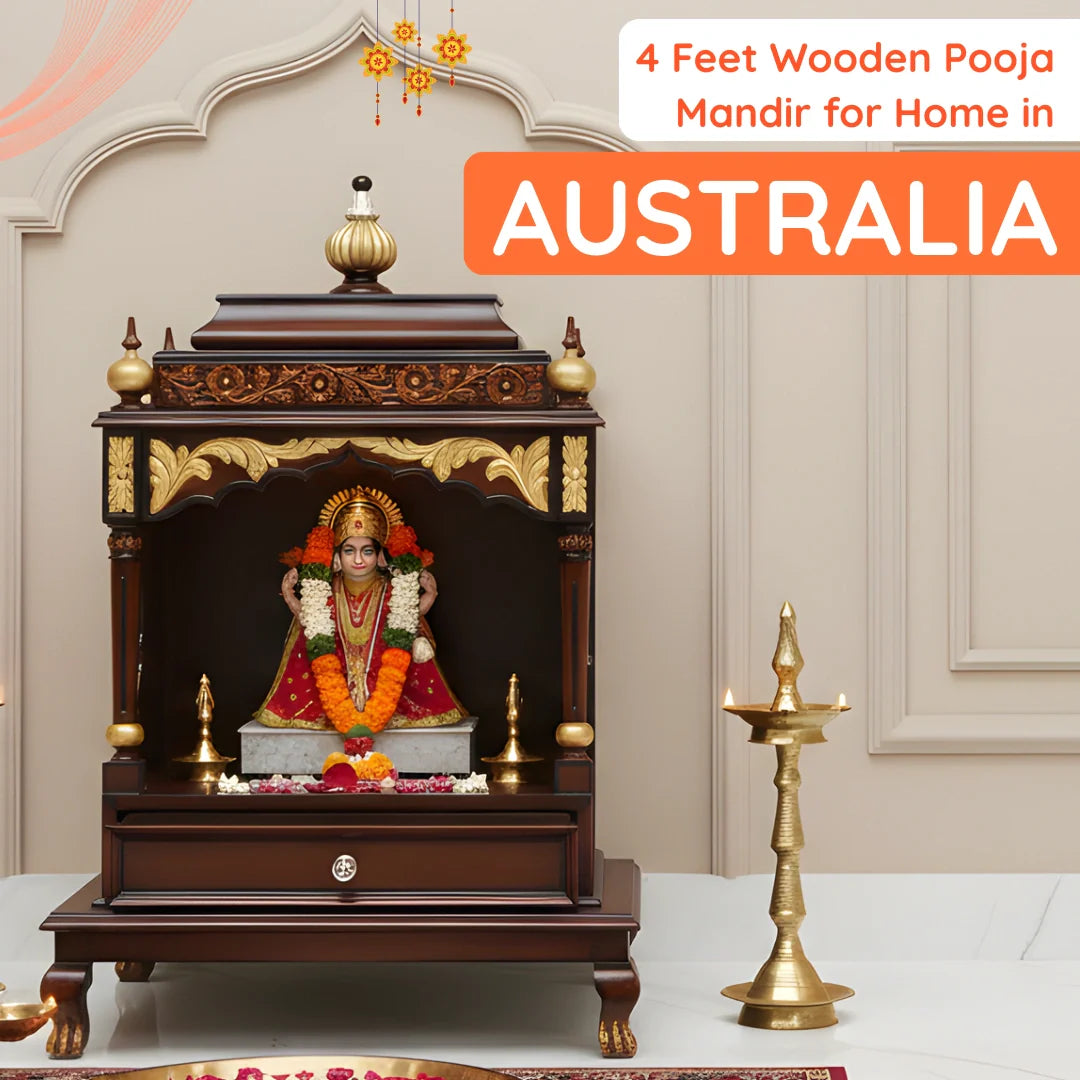 4 Feet Pooja Mandir in Australia image