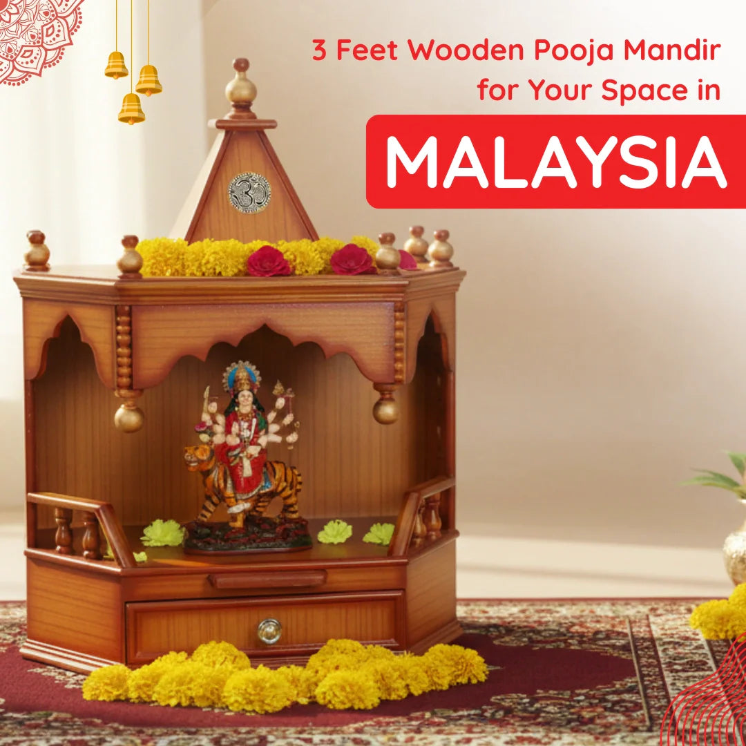 3 Feet Pooja Mandir in Malaysia image 