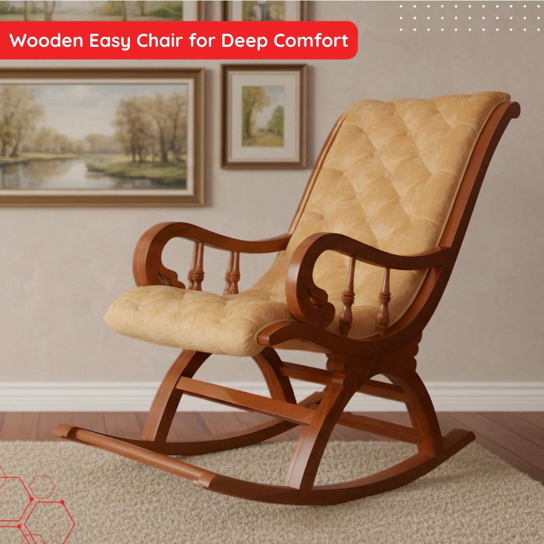 Wooden Easy Chair IMAGE 