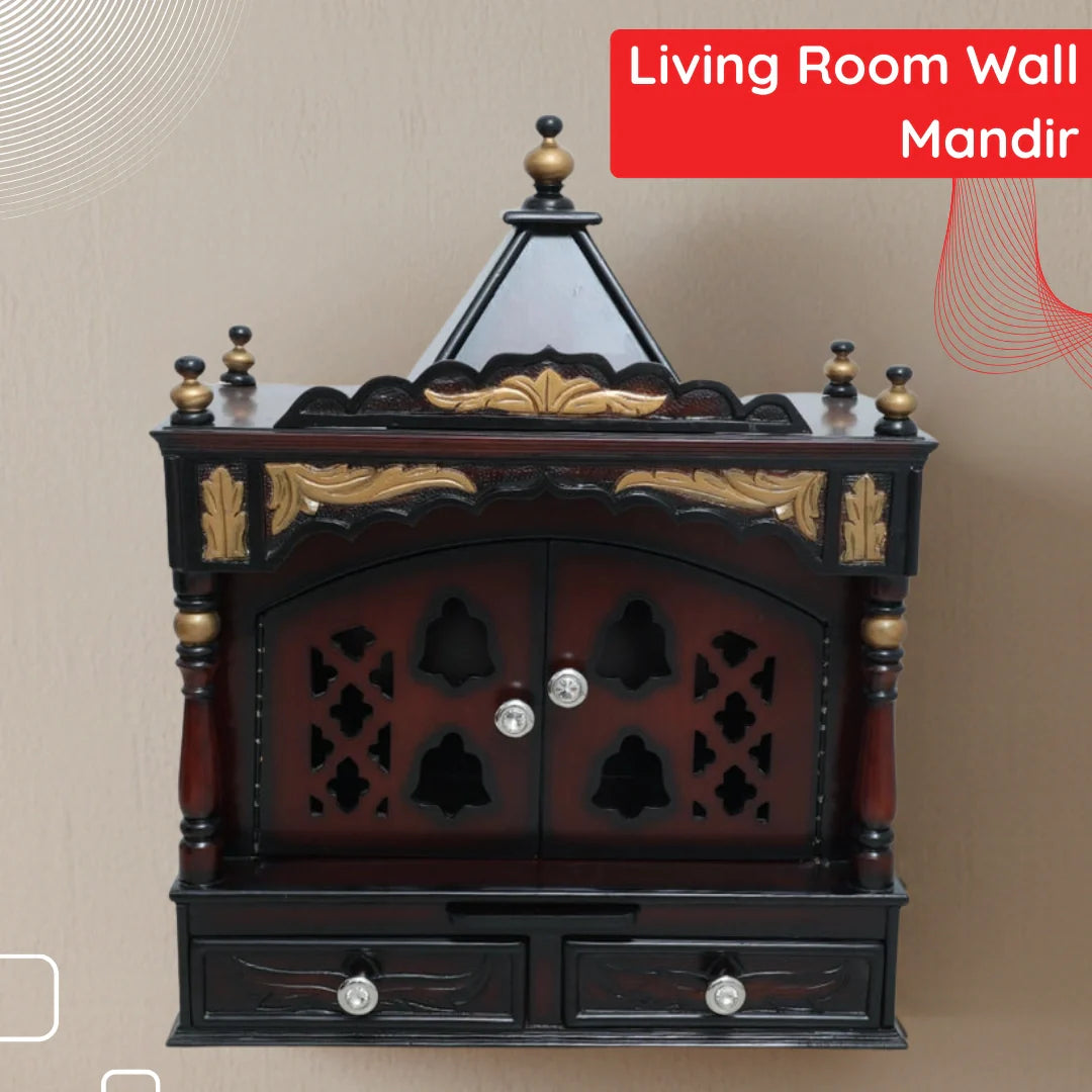 Living Room Wall Mandir image 