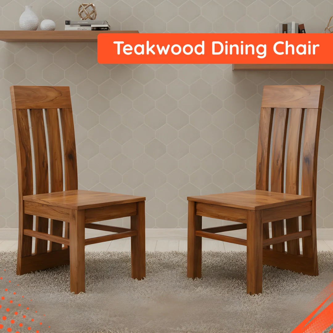 Teak Wood Dining Chairs IMAGE