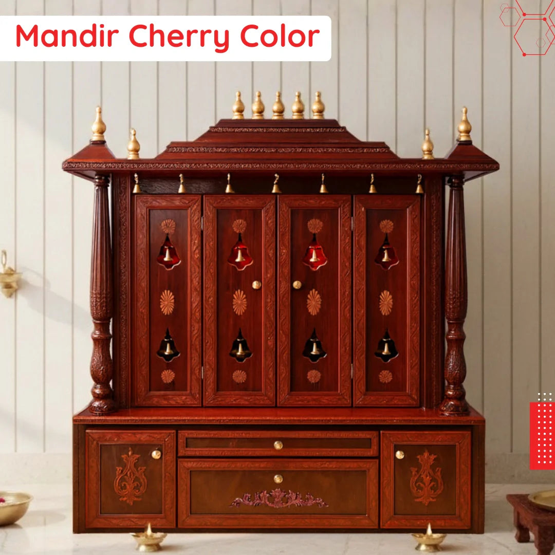 Mandir Cherry Color IMAGE