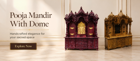 wooden pooja mandir for home to buy online