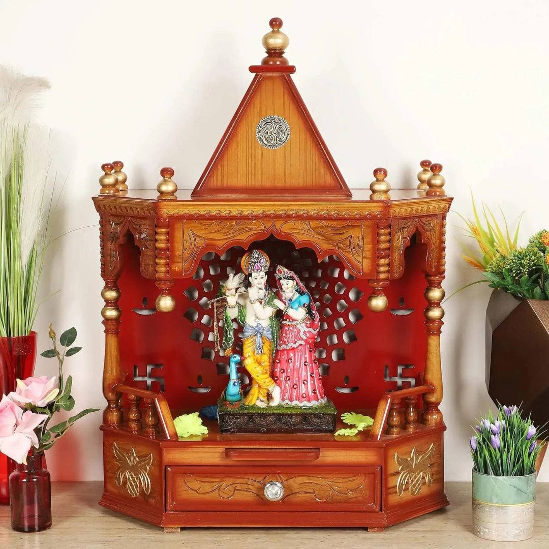 Wooden Puja Ghar