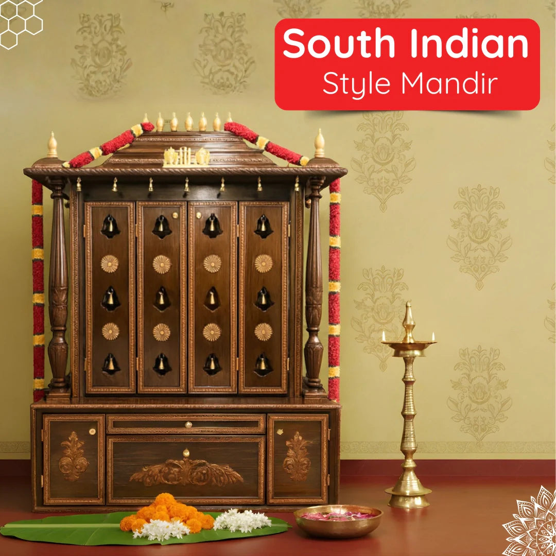 South Indian Style Mandir IMAGE 
