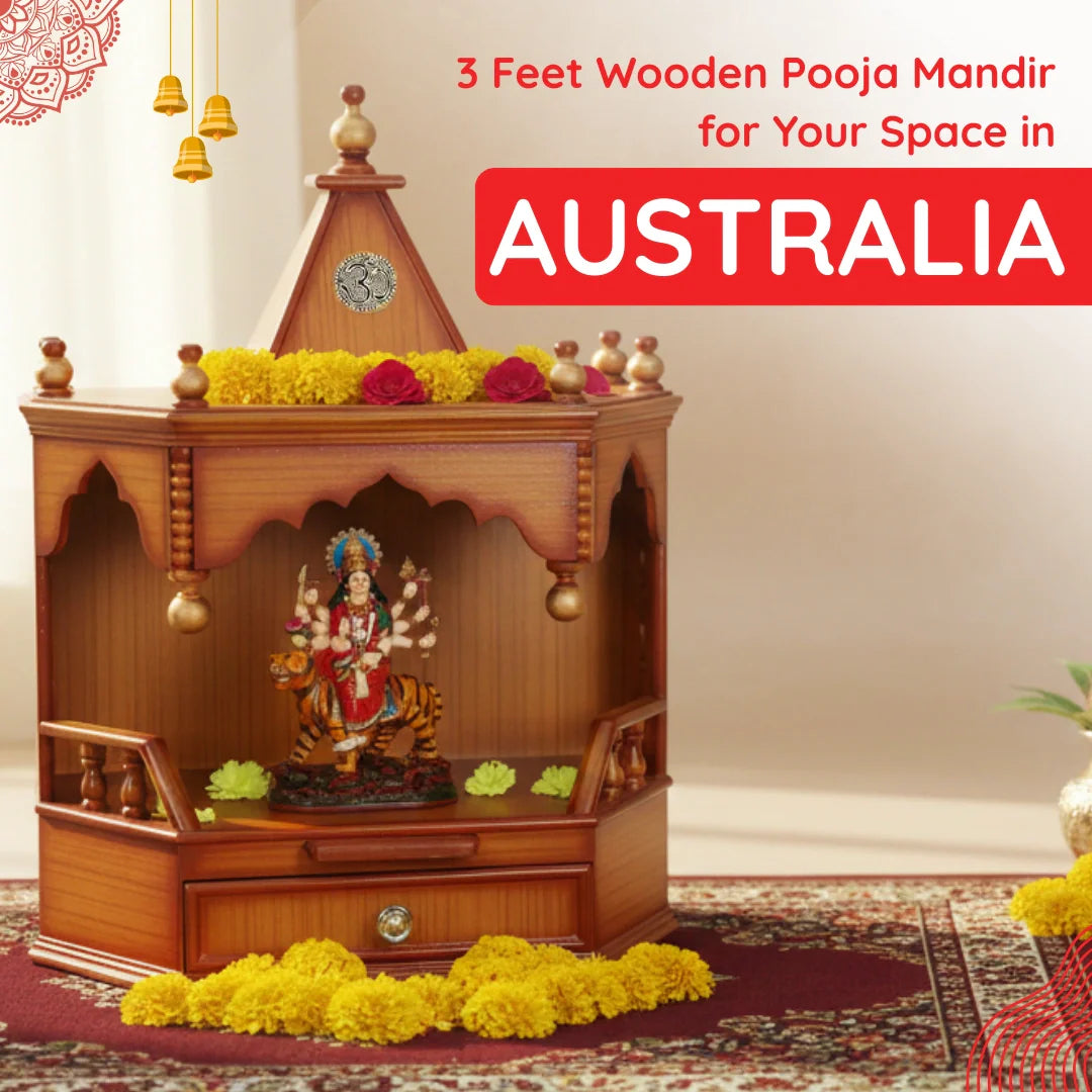 3 Feet Pooja Mandir in Australia image 