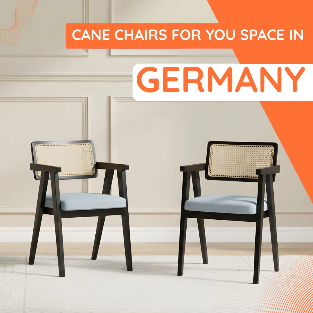 cane chairs in Germany