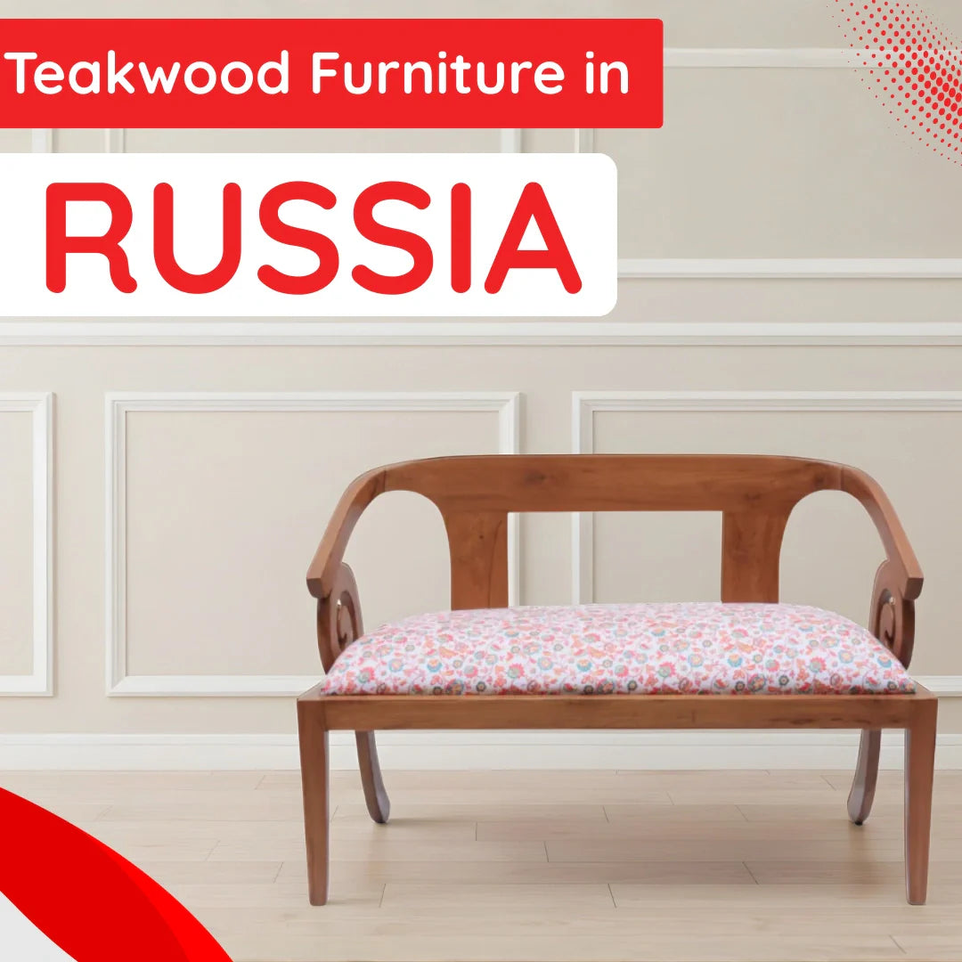 Teak Wood Furniture in Russia image 