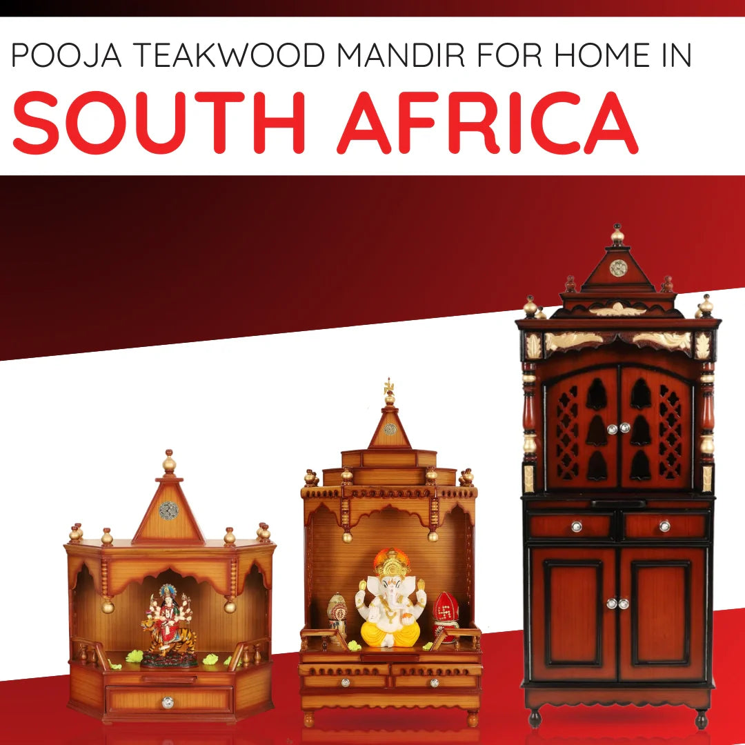 Teak Wood Mandir in South Africa image 