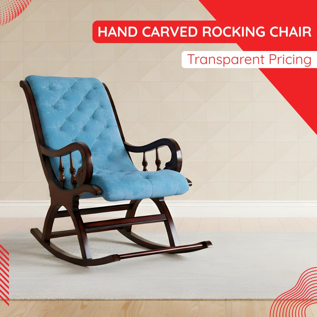 Hand-carved Rocking Chairs IMAGE 