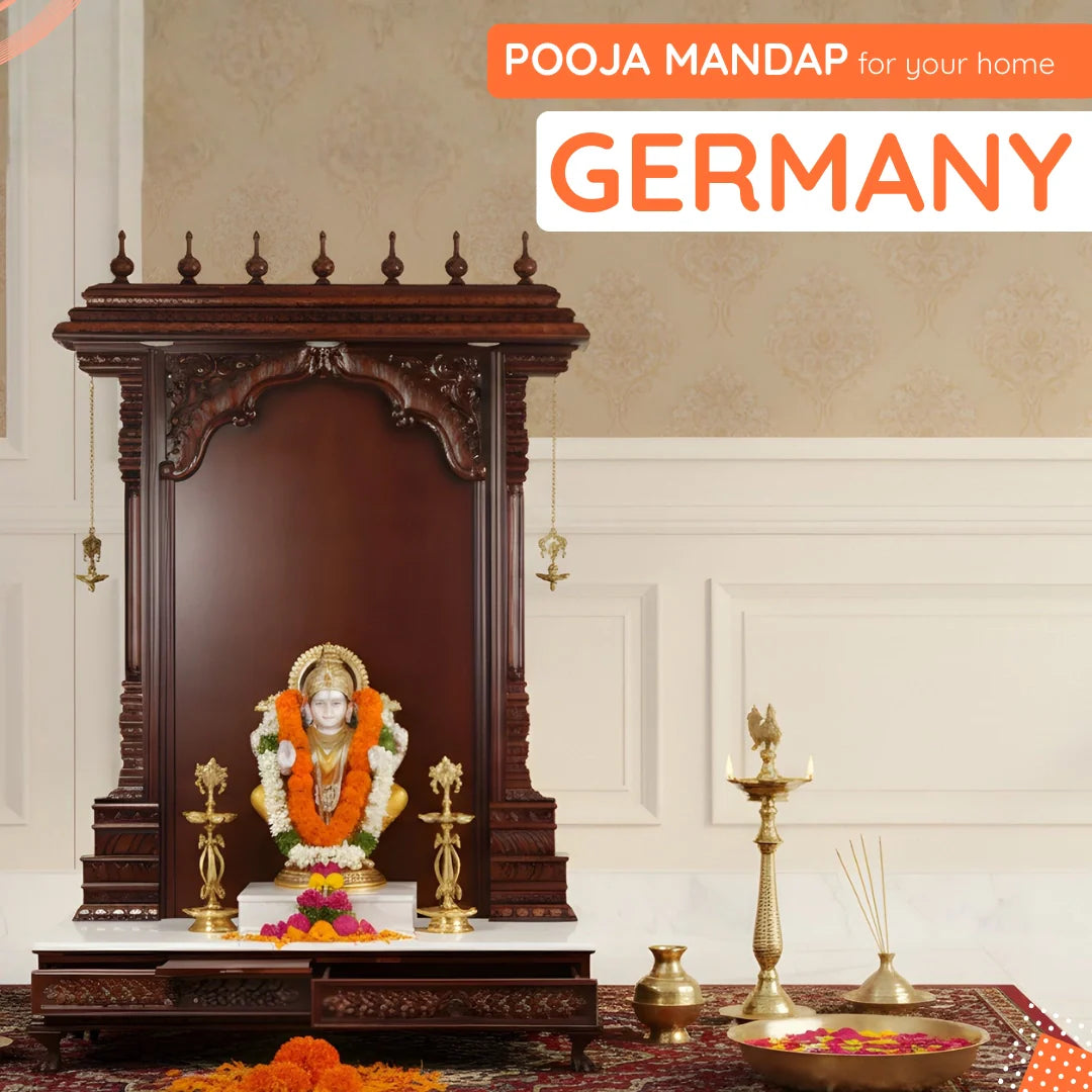Pooja Mandap in Germany banner