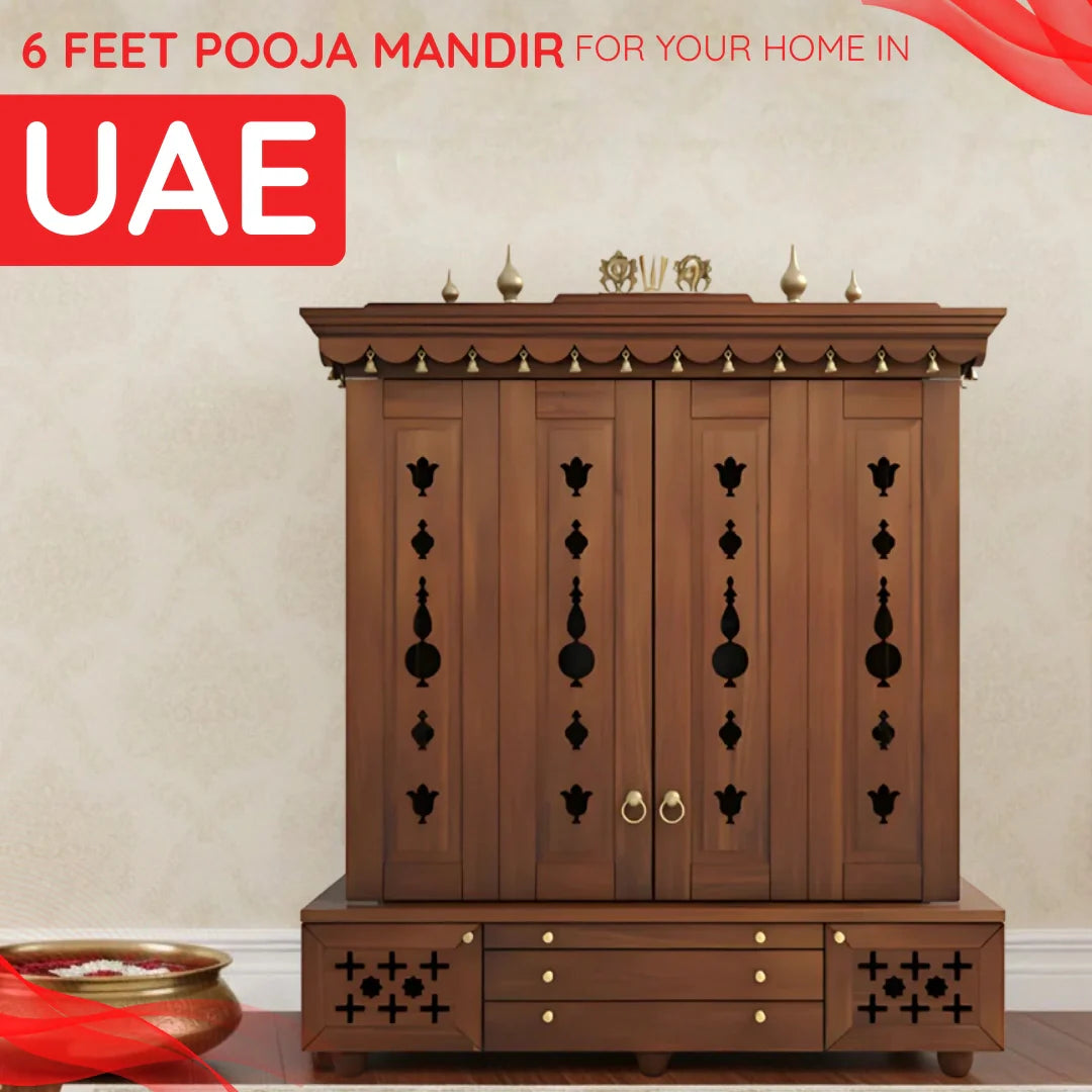 6 Feet Pooja Mandir in UAE image