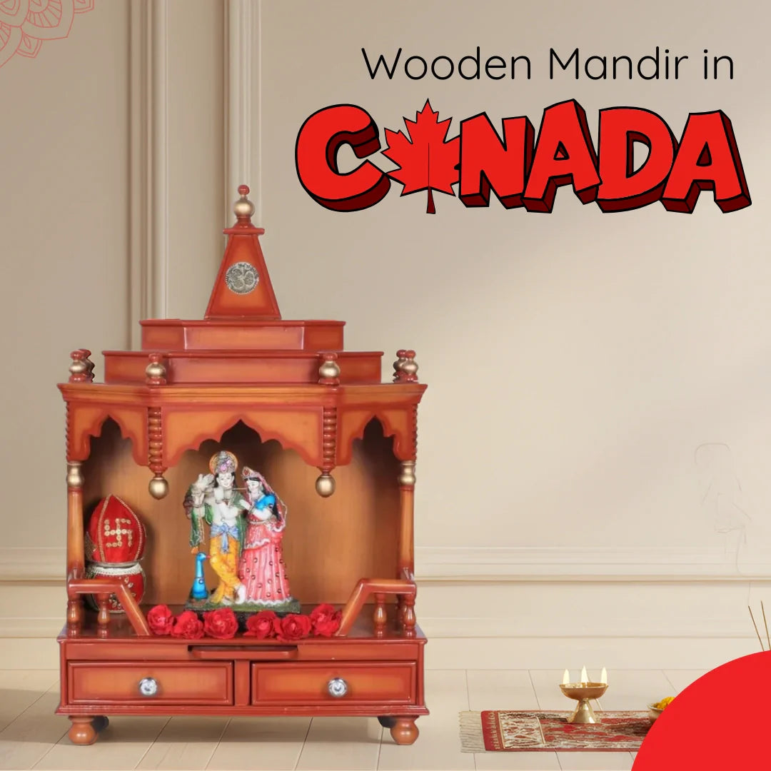 Wooden Mandir in Canada image