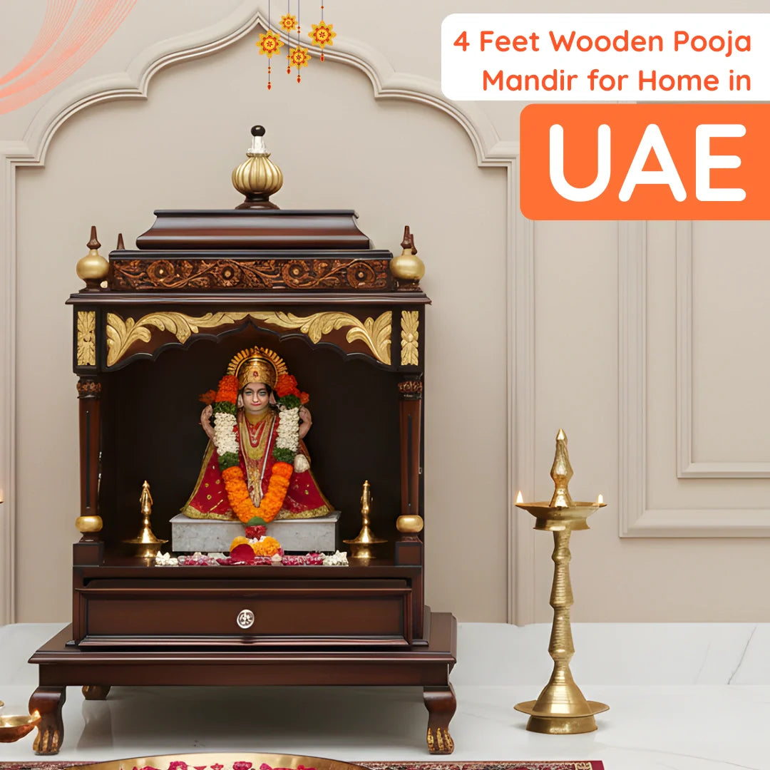 4 Feet Pooja Mandir in UAE image