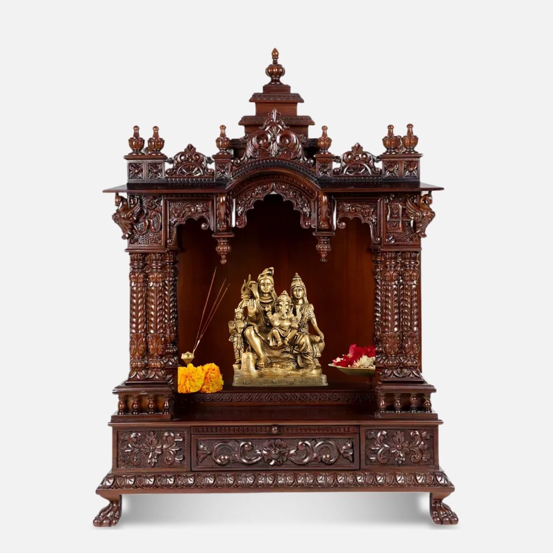 Shiv Parivar Pooja Mandir front view