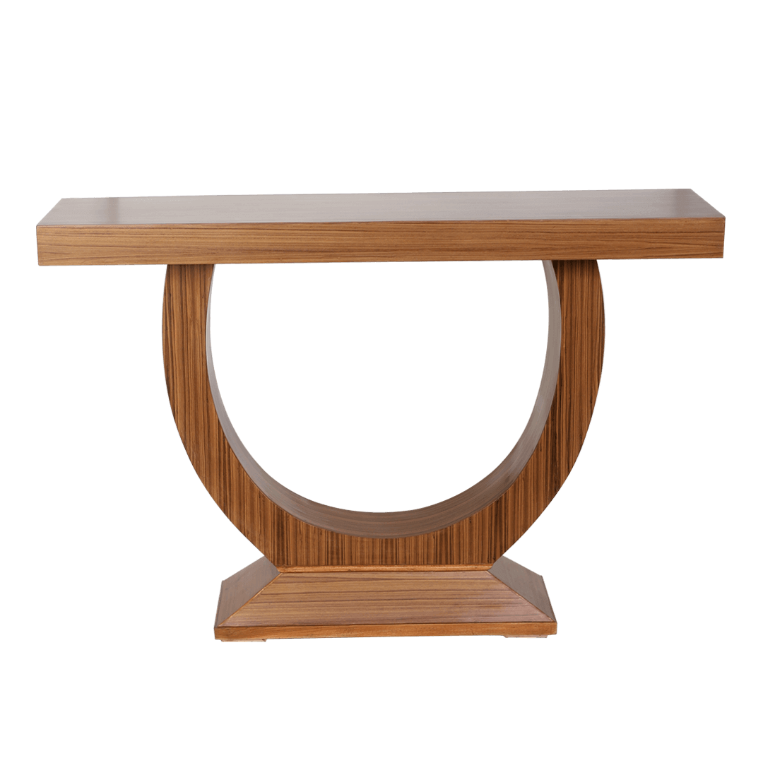 Nobilic Solid Wood Console Table (Teak)