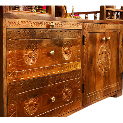 Arpanam Sheesham Wood Mandap (Teak)
