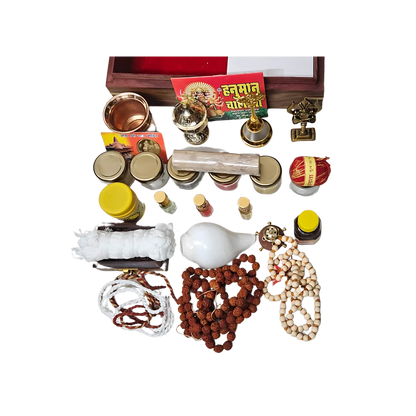 Premium Teakwood Pooja Box (Large)