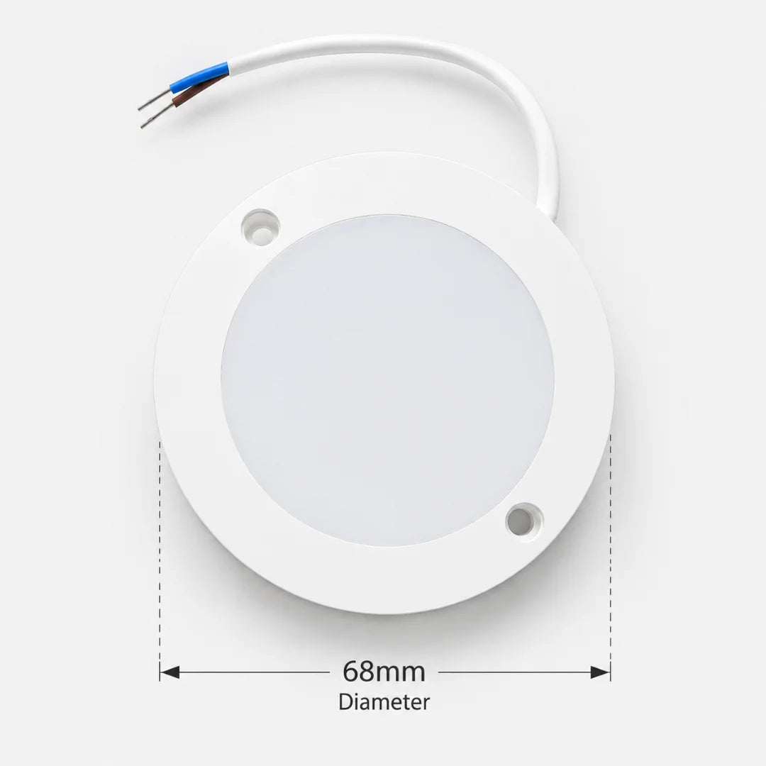 4 watt led light size