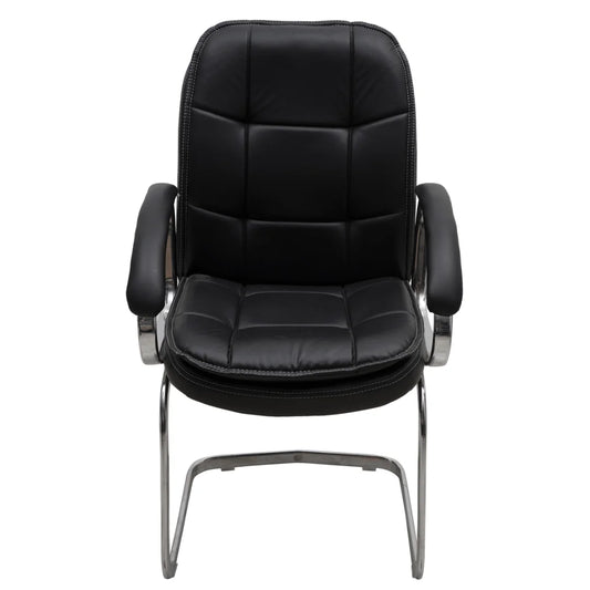 Vetra Visitor Chair with Armrest (Black)