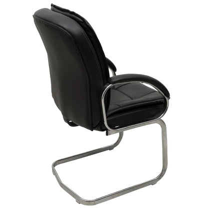 Vetra Visitor Chair with Armrest (Black)