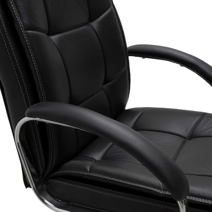 Vetra Visitor Chair with Armrest (Black)