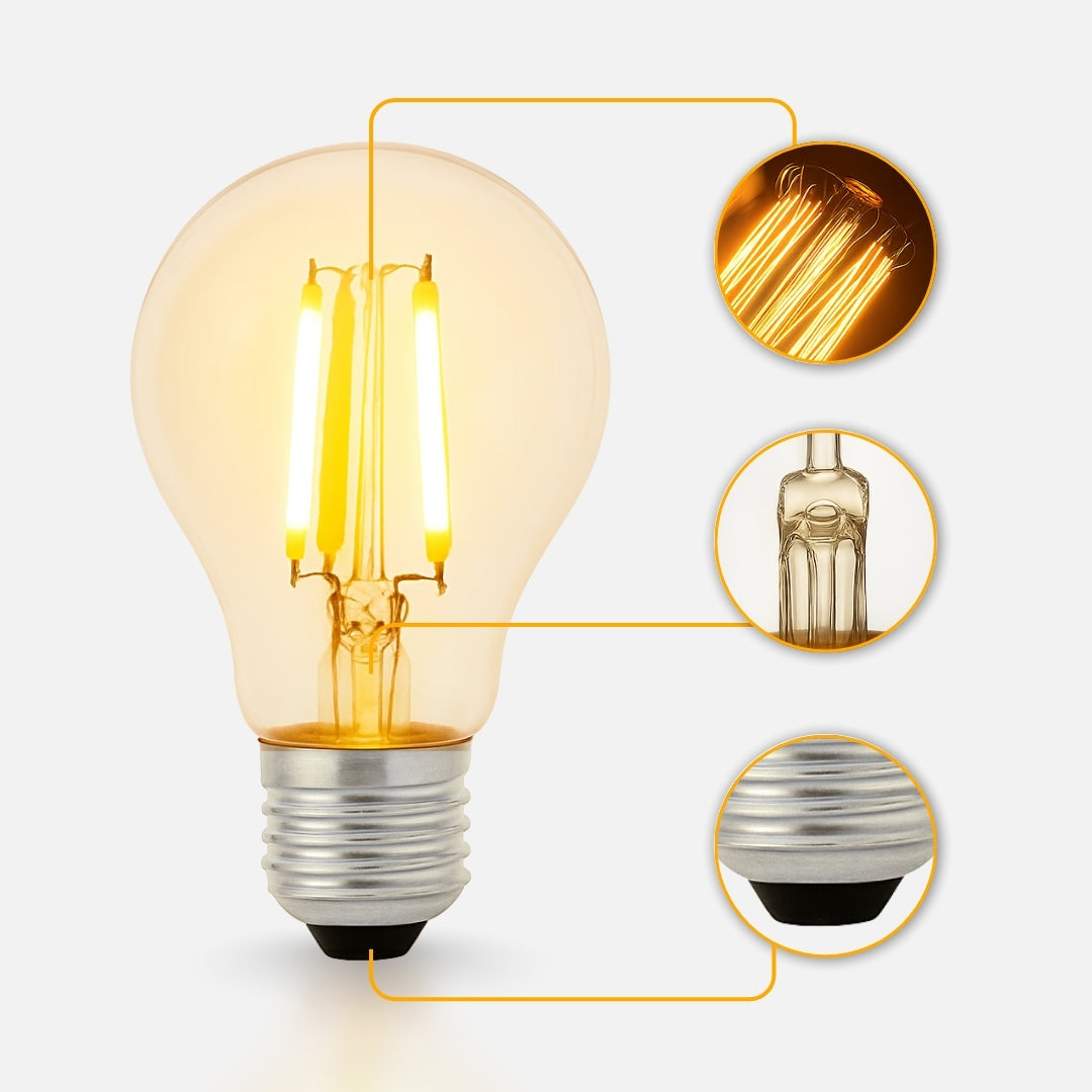 9 Watts LED Temple Lights for Mandir (Warm White) Pattren view 