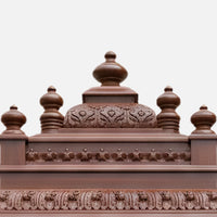 Aadinath Teak Wood Mandap (Brown)  zoom veiw 
