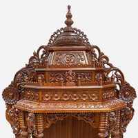  Aarzo Teak Wood Mandir (Teak) zoom image  