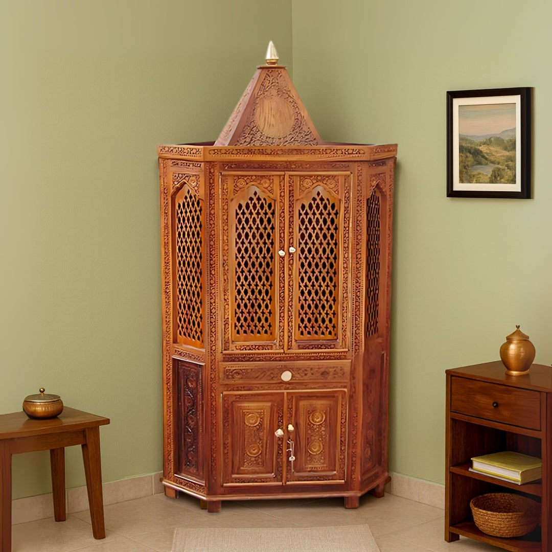 Achyuta Teak Wood Mandap (Teak) lifestyle view