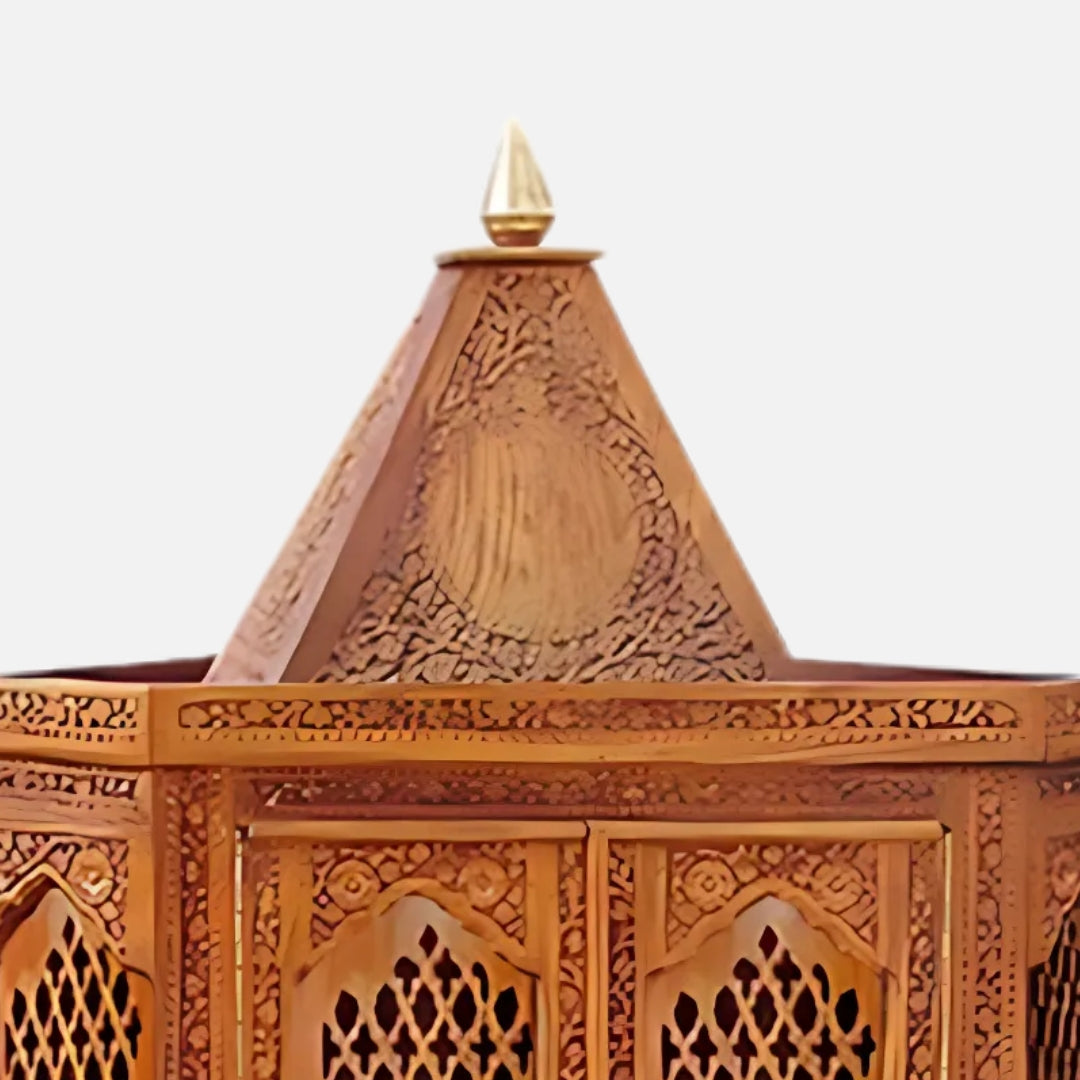 Achyuta Teak Wood Mandap (Teak) zoom view