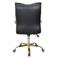 Adeka Medium Back Office Executive Chair (Black) Back View