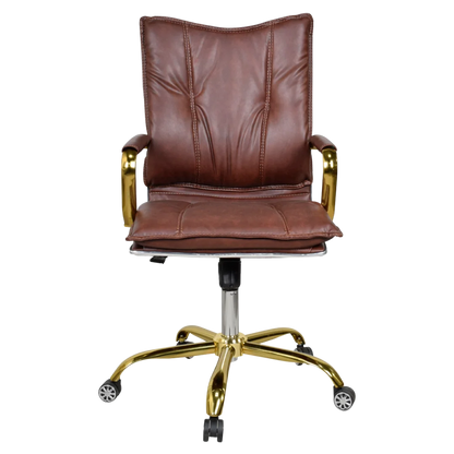 Adeka Medium Back Office Executive Chair (Brown) 