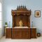 Adityam Teak Wood Mandap (Brown) lifestyle view