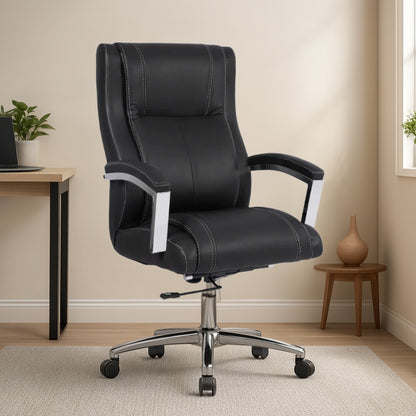 Affarista Big & Tall Executive Office Chair (Black) lifestyle view