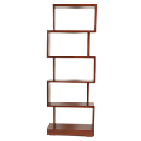 Solid Wood Book Shelf (Brown)