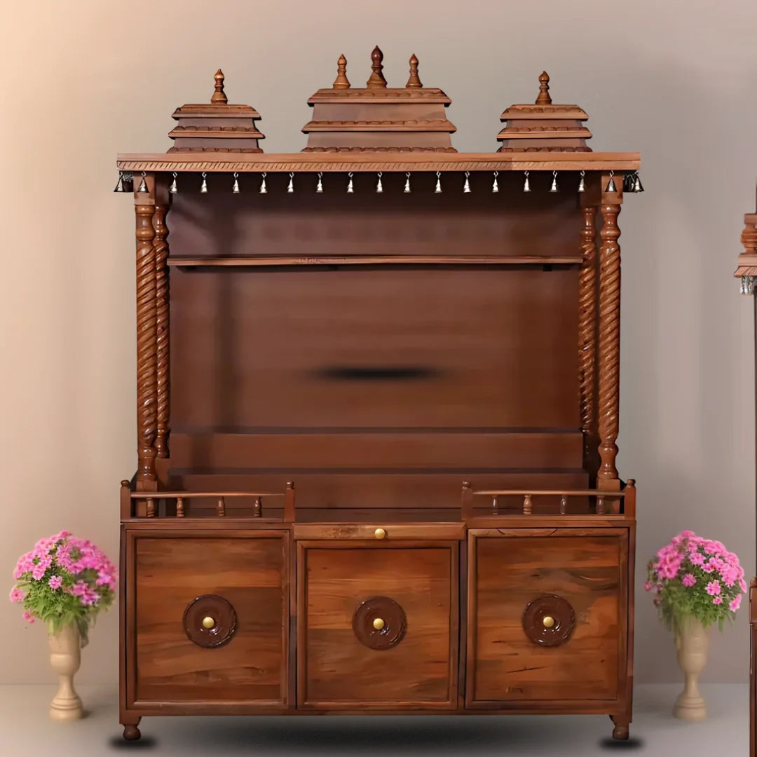 Amritaya Sheesham Wood Mandap (Teak) Lifestyle image