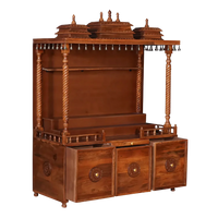 Amritaya Sheesham Wood Mandap (Teak) Side angle