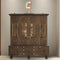 Anandam Teak Wood Pooja Mandap with Door (Teak) Lifestyle Image 