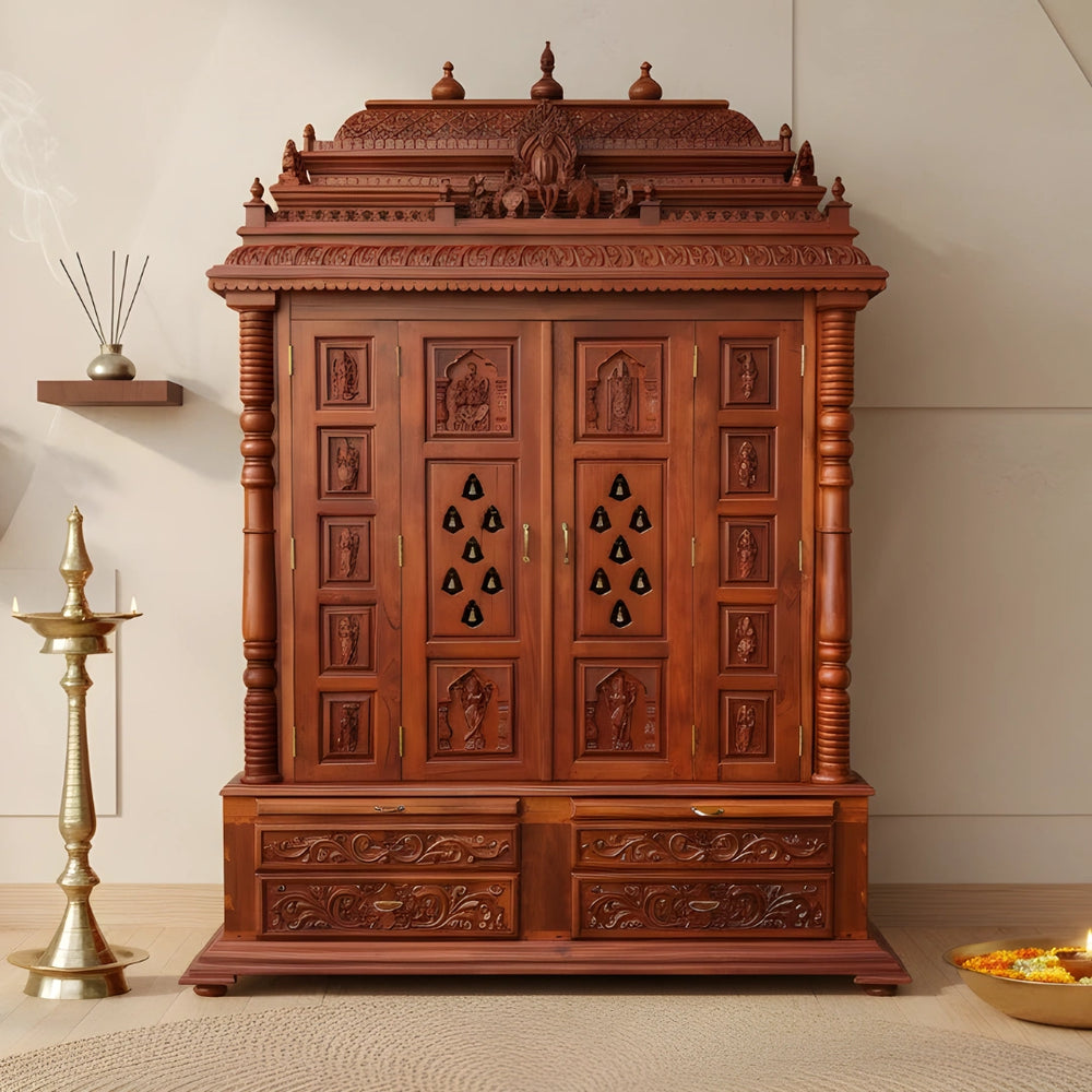 Anandita Teak Wood Mandap (Teak) lifestyle view