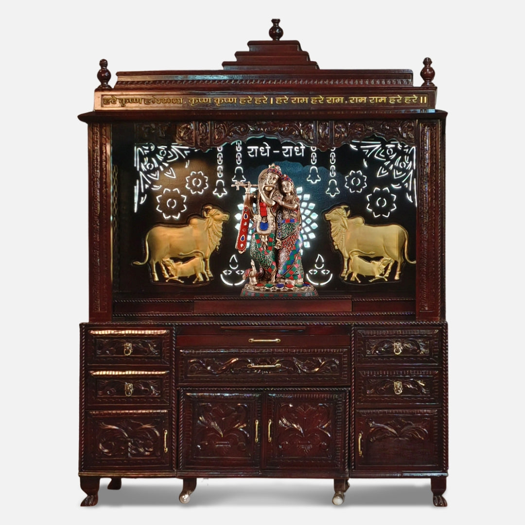 Anantashri Teak Wood Mandap Brown