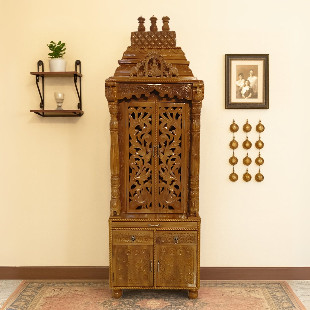  Anantesh Teak Wood Mandap (Teak) lifestyle view 