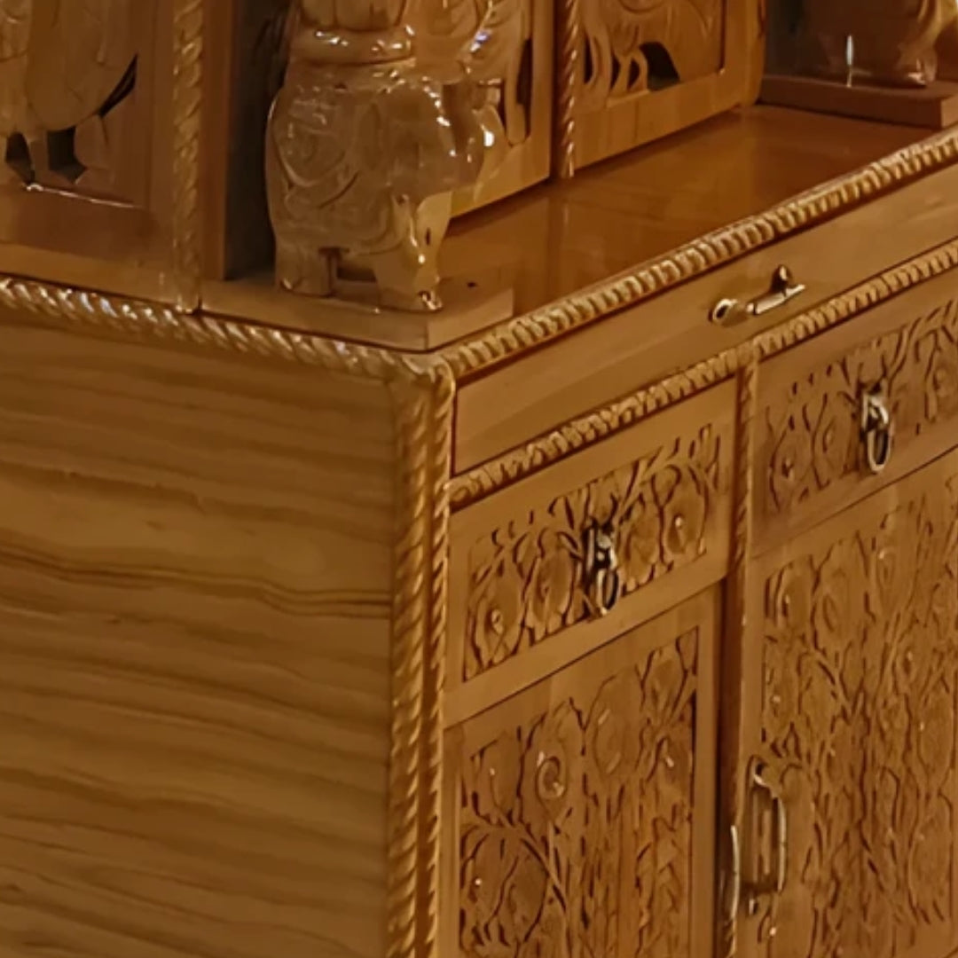 Anantesh Teak Wood Mandap (Teak) zoom view 