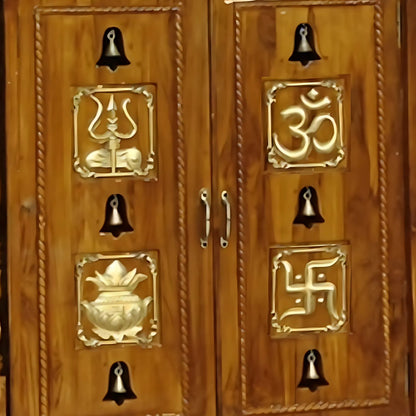 Archana Teak Wood Mandap (Teak) zoom view 