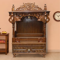 Archika Teak Wood Mandir (Teak) lifestyle view
