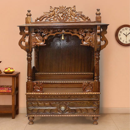 Archika Teak Wood Mandir (Teak) lifestyle view