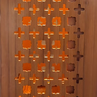 Arjit Teak Wood Pooja Mandap (Teak) design